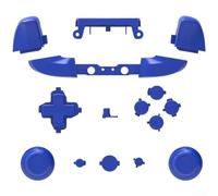 Pulsanti di ricambio per controller Xbox One Slim, set completo di pulsanti in materiale ABS per menu Home, guida Start Select Fixes, accessori da gioco, multicolore (blu)