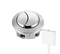 Pulsanti di ricambio per sciacquone, pulsante di ricambio per sciacquone, pulsante a molla per vasca da bagno, kit di riparazione per la maggior parte dei servizi igienici, ristrutturazione del bagno