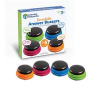 Pulsanti di Risposta Registrabile (Set da 4) Giochi per Bambini Materiale