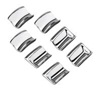 Pulsanti finestrini dell'auto Per Civic 10th 2016-2021 ABS Chrome Car Interior Porta Finestra Interruttore Ascensore Pulsante Copertura Trim Adesivi Auto Interni Adesivo