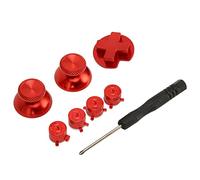 Pulsanti in metallo per controller di gioco, pulsante di riparazione per controller ABXY D, in lega di alluminio di ricambio per controller di gioco