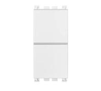 Vimar Arkè Bianco 19066.B - Due Pulsanti Intipendenti NO+NO 10A