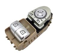 Pulsanti Interruttore alzacristalli Auto, per Classe C V W205 W447 W448 Interruttore alzacristalli Elettrico Interruttore di Controllo alzacristalli Elettrico 20590503029051 (Beige Standard)