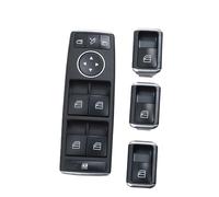 Pulsanti Interruttore alzacristalli Auto, per Classe CE W204 W212 C207 GLK204 Interruttore regolatore alzacristalli Elettrico elettronico 2049055302 2049058202 (Modello B Set da 4 Pezzi)