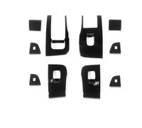 Pulsanti Interruttore Alzacristalli Per Tesla Per Model 3 Highland 2024 Adesivo Per Pannello Di Sollevamento Della Maniglia Di Apertura Portiera UOEMCRTB(Brigh Black)