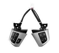 Pulsanti Interruttori Di Comando Al Volante Per Toyota Per Corolla Per ZRE15 * 2010 2011 2012 2013 Pulsanti Multifunzione per Il Controllo della velo(Silver Switch)