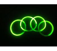 PULSANTI LUMINOSI 1000 PEZZI FLUORESCENTI PER FESTA GLOW STICK