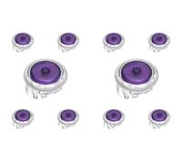 Pulsanti meccanici arcade punk trasparenti da 24 mm con Cherry MX speed silver switch di ricambio per diversi controller arcade da combattimento stick box
