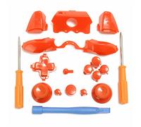Pulsanti per paraurti, pulsanti DPad LB RB LT RT e cacciaviti T6 T8 e barra di crowbar per Xbox One Elite Controller 3,5 mm (arancione)