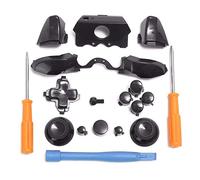 Pulsanti per paraurti, pulsanti DPad LB RB LT RT e cacciaviti T6 T8 e barra di crowbar per Xbox One Elite 3,5 mm Controller (nero)