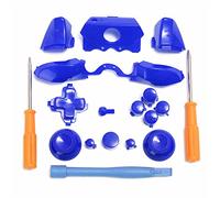 Pulsanti per paraurti, pulsanti DPad LB RB LT RT e cacciaviti T6 T8 e barra di crowbar per Xbox One Elite Controller 3,5 mm (blu)
