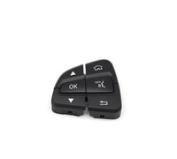 Pulsanti Sterzo Auto Per Benz Classe C Per GLC W205 W253 C200 C300 0999050200 0999050300 Pulsante Interruttore Di Controllo Volante Multifunzione Auto(Black-Left)