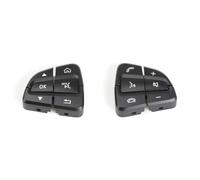 Pulsanti Sterzo Auto Per Benz Per GLC Classe C W205 W253 C180 C200 Per GLC300 Pulsanti Interruttore Volante Multifunzione Auto(Black)