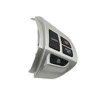 Pulsanti Sterzo Auto Per MITSUBISHI Per LANCER Per OUTLANDER Per ASX 2007-2011 Pulsante Multifunzione Volante Interruttore Controllo Velocità Crociera(Silver Black-Right)