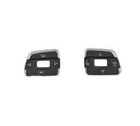 Pulsanti Volante Auto Interruttore Multifunzione Per Volante, Controllo Audio, Accessori Interni Per Auto, Per VW Per Passat B7 Per Sharan 2011 2012 2013 2014 2015(A 1Pair)