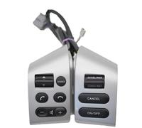 Pulsanti Volante Interruttore Volume Telefono Per Nissan Per Livina 2007-2010 Per Tiida 2005-2008 Per Tylphy 05-19 Pulsante Controllo Volante(D'argento)