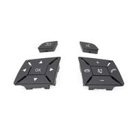 Pulsanti Volante Pulsante Interruttore Controllo Menu Volante 2185400262 Per Benz CEA Classe GLK W204 X204 W212 W156 W246 W207 W117 W218 2011-2016 Interruttore Cruise Control(A Dark Gray)