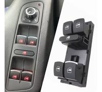 PULSANTIERA ALZA CRISTALLI FINESTRINI LATO GUIDA per VW GOLF 5-6-PLUS SKODA SEAT