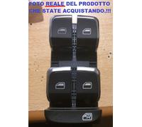 Pulsantiera alzacristalli AUDI A1 A4 B8 A5 Q3 Q5 interruttore alzavetri CROMATA