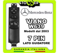 Pulsantiera Alzacristalli Interruttori Specchietti MERCEDES VIANO W639 dal 2003