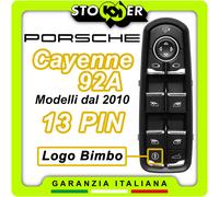 Pulsantiera Alzacristalli Interruttori Specchietti per PORSCHE CAYENNE 9A2 13PIN