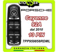 Pulsantiera Alzacristalli Interruttori Specchietti PORSCHE Cayenne 92A 13 PIN