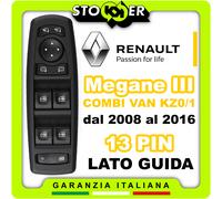 Pulsantiera Alzacristalli Interruttori Specchietti RENAULT MEGANE III COMBI VAN