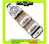 Pulsantiera Alzacristalli Interruttori Vetri Specchi MERCEDES Classe C GLC BEIGE