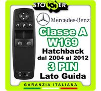 Pulsantiera Alzacristalli Interruttori Vetri Specchietti MERCEDES CLASSE A W169