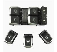 Pulsantiera Alzacristalli Per A6 Per S6 Per C7 Per A7 Per RS6 Per Q3 | Chrome Driver Master Switch Finestra Ascensore In Vetro Set Di Pulsanti 4GD959851B 4GD959855 8KD959855A