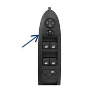 Pulsantiera Alzacristalli Per Citroen C4L Per C4 2013-2016 98009290ZD Finestra Potere Specchio Vetro Sollevatore Interruttore Controllo Pulsante Arancione Retroilluminazione Finestra Pulsantiera(Witho