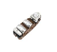 Pulsantiera Alzacristalli Per Mercedes Per Benz E260 E200 E300 | Interruttore di controllo alzacristallo elettrico per auto Pulsante interruttore alzacristallo(Marrone)