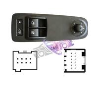 PULSANTIERA ALZACRISTALLI PORTA A/SX 2 INTERRUTTORI 20 PIN CITROEN JUMPER 06>