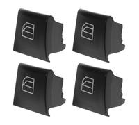 Pulsantiera Alzacristalli Pulsante Sollevamento Finestrino Accessori Ricambio Per Mercedes Per B&enz A B ML GL Classe R W164 X164 W251 2005-2012(Black 4pcs)