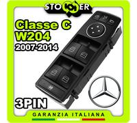 Pulsantiera Alzacristalli Specchietti per MERCEDES Classe C W204 07-14 3 PIN