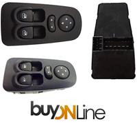 PULSANTIERA ALZACRISTALLI SX CON 2 INT E COMANDI RETR LANCIA YPSILON 03>11