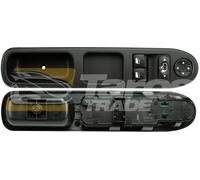 Pulsantiera Alzacristalli SX Per Peugeot 207 2006-2014 Per Cabrio/Coupé