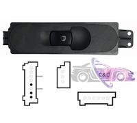 PULSANTIERA ALZACRISTALLO PORTA A/DX 1 INTERRUTTORE 3 PIN MERCEDES CRAFTER 06>