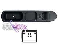 PULSANTIERA ALZACRISTALLO PORTA A/DX 1 INTERRUTTORE 4 PIN PEUGEOT 207 SW 07>13