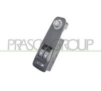 PULSANTIERA ALZACRISTALLO PORTA ANTERIORE SINISTRA-NERA-2 INTERRUTTORI-CON FUNZI