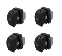 Pulsantiera Alzavetri 8ED 959 855 Pulsante Controllo Sollevatore Interruttore Elettrico Finestrino Dell'auto Per A4 B6 Berlina 2003 2004 2005(4Pcs Right Switch)