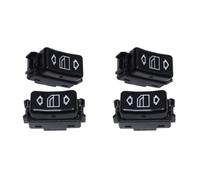Pulsantiera Alzavetri Interruttore alzacristalli elettrico console 2 pezzi 1248204510 1248204610 compatibile con per W124 W126 W201 Pulsantiera Alzacristalli