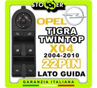 Pulsantiera Alzavetri Interruttori Specchietti Capote OPEL TIGRA TwinTop 22PIN