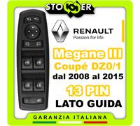 Pulsantiera Alzavetri Interruttori Specchietti RENAULT MEGANE III Coupé 13PIN