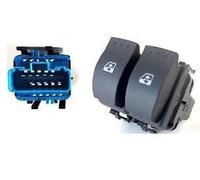 PULSANTIERA ALZAVETRI SX RENAULT SCENIC 2003 - MODUS SPINOTTO AZZURRO 8200107772
