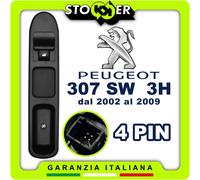 Pulsantiera Alzavetro Interruttore Pulsante Passeggero PEUGEOT 307 SW 3H 4PIN