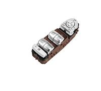 Pulsantiera Alzavetro Per C Per GLC Classe C180 C200 C220 GLC260 GLC300 Per W205 W253 Pulsante Interruttore Controllo Della Finestra Principale Energia Elettrica(Brown)