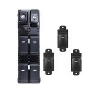 Pulsantiera Alzavetro Per Kia Per FORTE Per Cerato 2010-2012 93570-1X000 93580-1X000 Pulsante Interruttore Alzacristalli Elettrico Interruttore Alzacristalli Elettrico(Black 4)