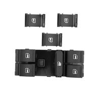 Pulsantiera Alzavetro Per MK5 Per G&olf 5 6 Per T&iguan Per Passat B6 CC Per Caddy Pulsante Interruttore Controllo Fari Finestrini(Color 4pcs)