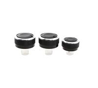 Pulsantiera Auto AC Manopola Aria Condizionata Interruttore Manopole per VW Golf 5 per Caddy per Tiguan per Touran per Passta per Skoda Alzacristalli Elettrico (Colore : Common Black)